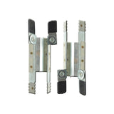 Seguro Persiana Cuña Dentada Pr25 Acero Inoxidable, 2 Unidades