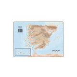 Selvi Mapa Mudo Físico De España A4 -50u-