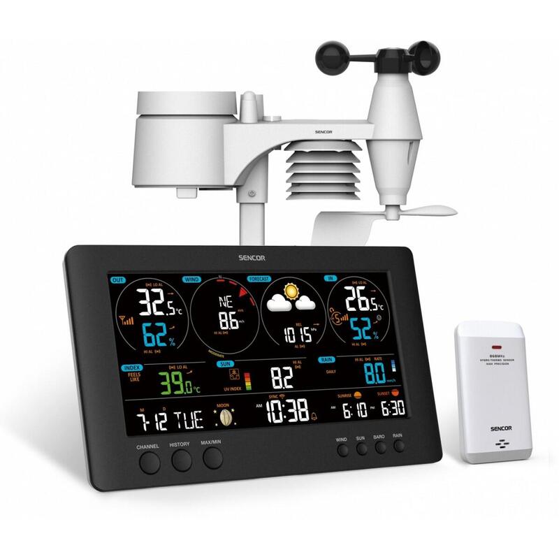 Sencor Sws 12500 Wifi   Pro Station Meteo