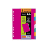 Senfort Juego 8 Separadores A4 Pp Rígido Dynamic C/Surtidos