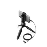 Sennheiser Xs Lav Usb-C Mobile Kit - Micrófono De Solapa Con Conector Usb-C, Con Trípode Y Soporte Manfrotto Para Smartphone