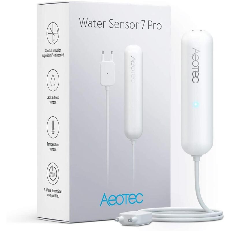 Sensor De Agua Aeotec 7 Pro, Z-Wave Plus V2