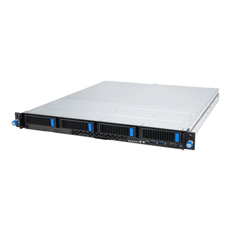 Servidor Asus Rack 1u Rs300-E12-Ps4/350w Intel C262 Lga1700 95w 4xddr5 4400/4000/3600 4x3,5"/2,5" 4*Sata/Sas/Nvme 2x Intel I210at 1x Management Port 350w 80 Plus Gold