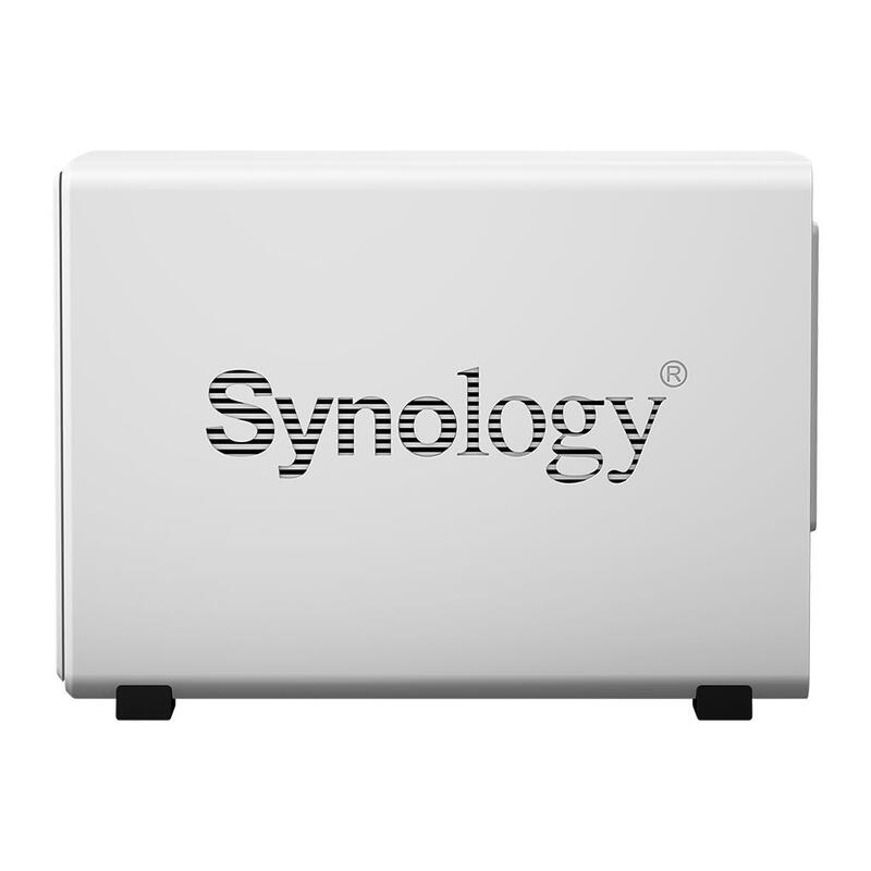 Servidor Nas Synology Disk Station Ds220j  2 Bahia Realtek Rtd 1296 1,4ghz 512 Mb Ddr4 Raid 0,1,Jbod