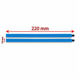 Set De 10 Tiras Adhesivas Para Pantallas Lcd (220X10 Mm)