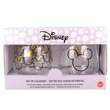 Set 2 Vasos Cristal Minnie Disney 510ml