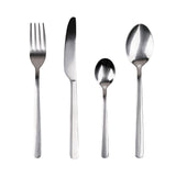 Set 24 Unid. Cuberteria Acero Inox. Reciclado Brillo Earth Sg7775 San Ignacio