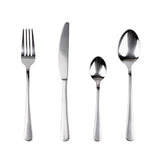 Set 24 Unid. Cuberteria Acero Inox. Reciclado Brillo Natur Sg7765 San Ignacio