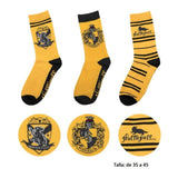 Set 3 Calcetines Hufflepuff Harry Potter