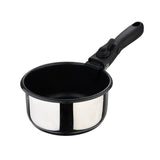 Set 3 Cazos Acero Inoxidable Click & Cook Bergner