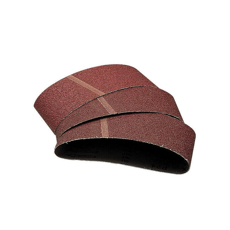 Set 3 Lijas De Banda, Corindón, Grano80, 76x457mm 1894000 Wolfcraft