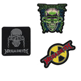 Set 3 Parches Megadeth