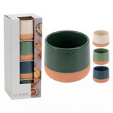 Set 4 Cuencos De Cerámica Ø9 X 5,6 Cm