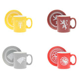 Set 4 Mini Tazas Espresso Emblemas Juego De Tronos