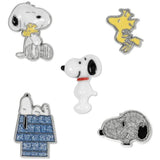 Set 5 Pins Snoopy Peanuts