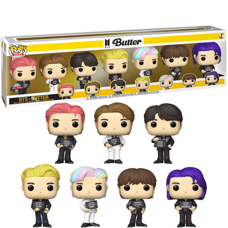 Set 7 Figuras Pop Bts Butter Exclusive