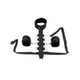 Set Collar Con Esposas Negro