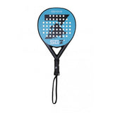 Set Coyote Pala De Padel - Forma Redonda - Marco Y Cara 100% Fibra De Vidrio - Nucleo Goma Black Eva Xtrasoft
