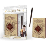 Set Cuaderno + Boligrafo Varita Harry Potter
