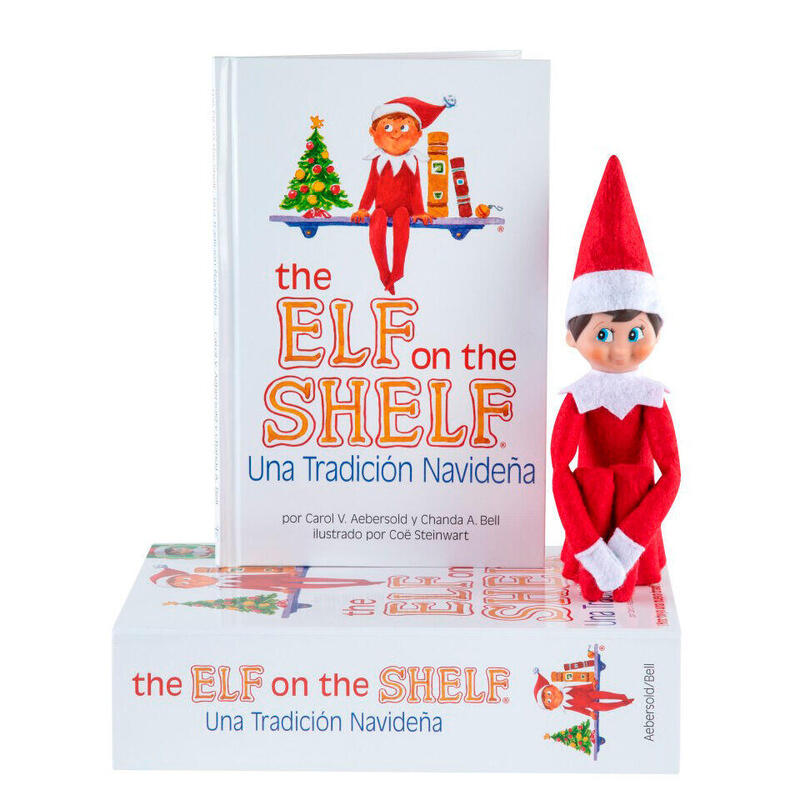 Set Cuento + Muñeco Elfo The Elf On The Shelf Español