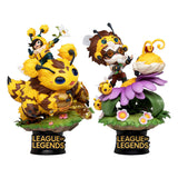 Set De 2 Figuras Beast Kingdom Dstage League Of Legends Nunu Beelump Y Heimerstinger