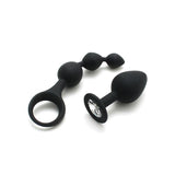 Set De 2 Juguetes Anales Barcelona Negro