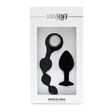 Set De 2 Juguetes Anales Barcelona Negro