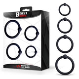 Set De 4 Anillos Para El Pene Silicona