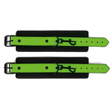 Set De Ataduras Para La Cama Con Esposas Que Brillan En La Oscuridad