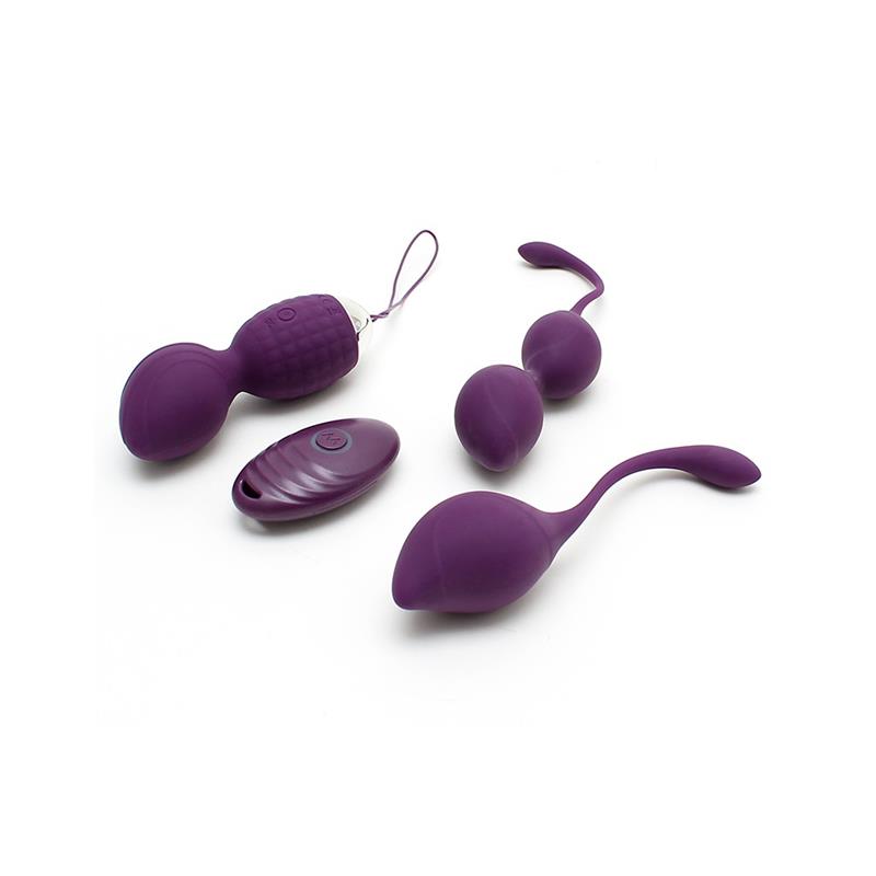 Set De Bolas Kegel Rimini Purpura
