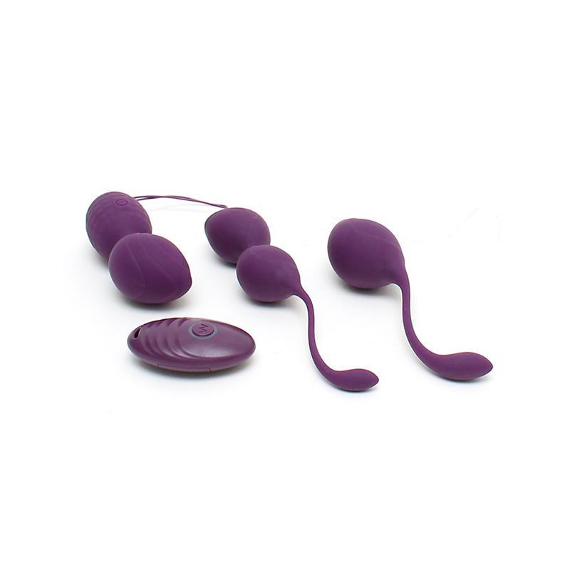 Set De Bolas Kegel Rimini Purpura