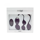 Set De Bolas Kegel Rimini Purpura