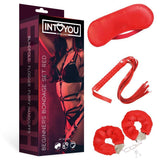 Set De Bondage Para Principiantes 3 Piezas Rojo