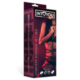 Set De Bondage Para Principiantes Starters 4 Piezas Rojo