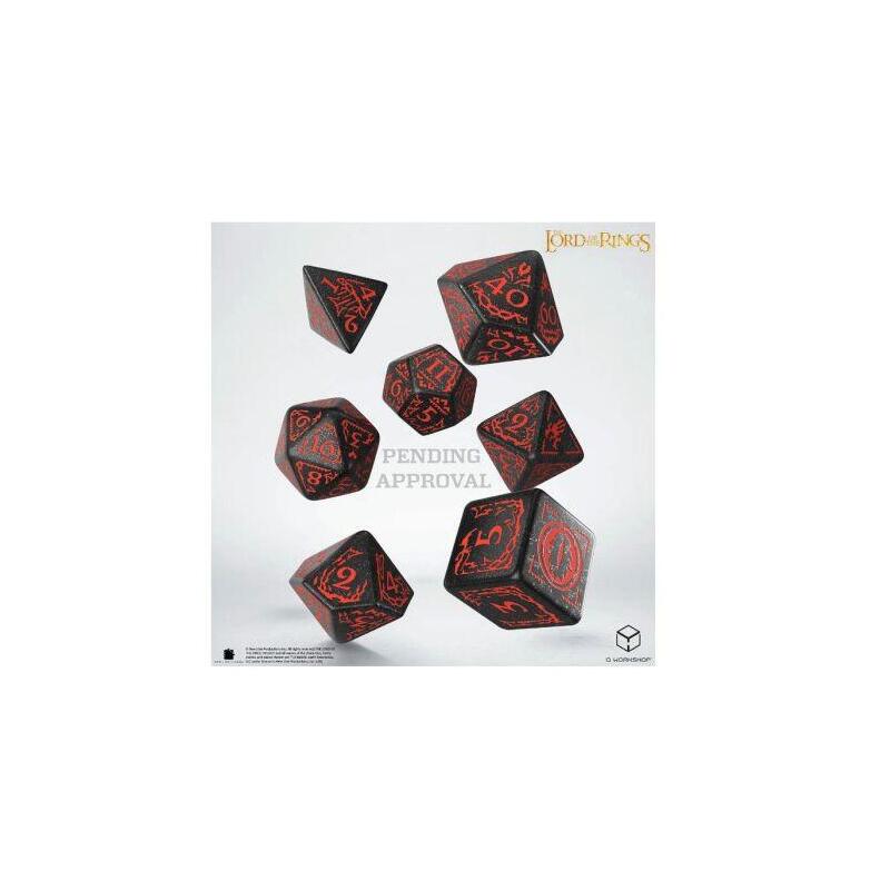 Set De Dados Mordor - El Señor De Los Anillos - 5907699498956