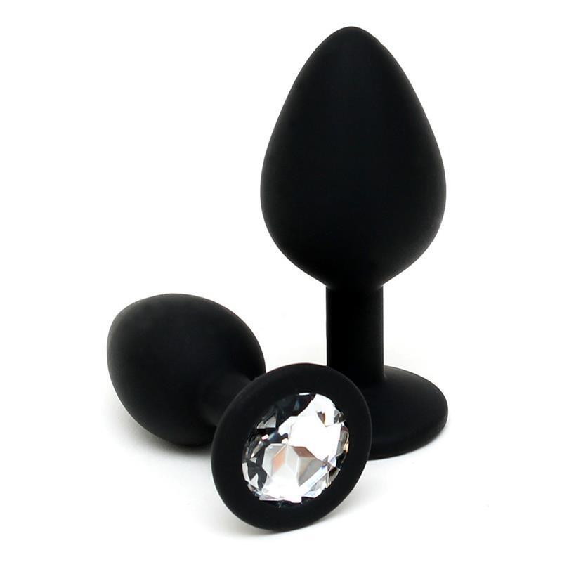 Set De Dos Plugs Anales Silicona