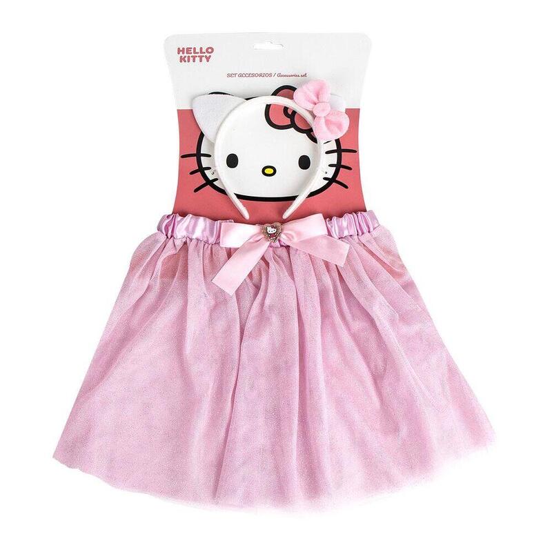 Set Diadema + Tutu Hello Kitty