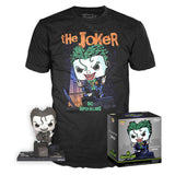 Set Figura Pop &#38; Tee Dc Comics Jim Lee Joker