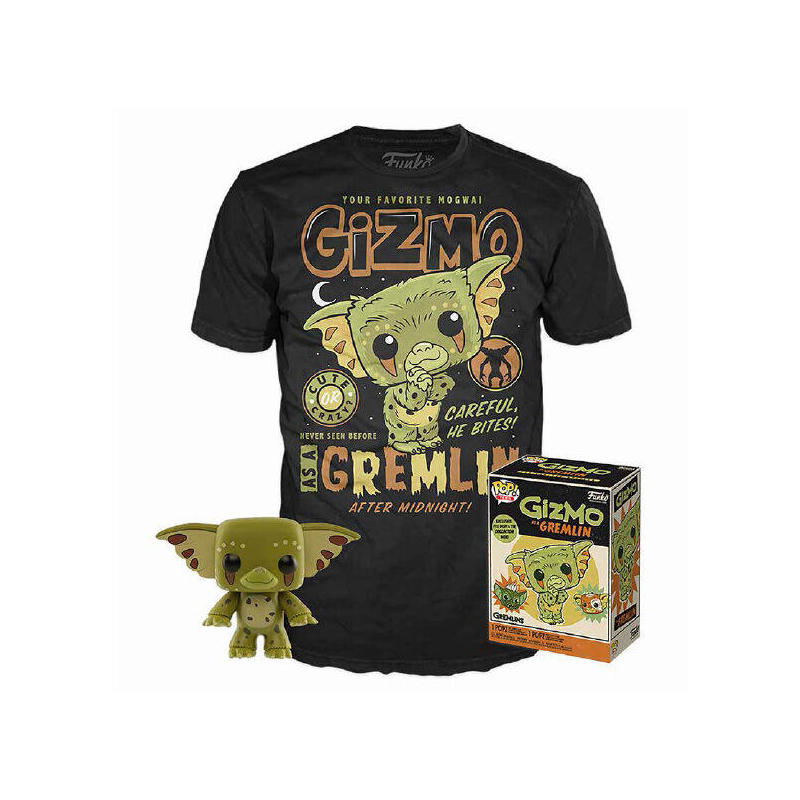 Set Figura Pop &#38; Tee Gremlins Gizmo