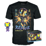 Set Figura Pop &#38; Tee Marvel The Infinity Saga Iron Man Talla Xl