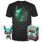Set Figura Pop & Tee My Hero Academia Deku With Helmet