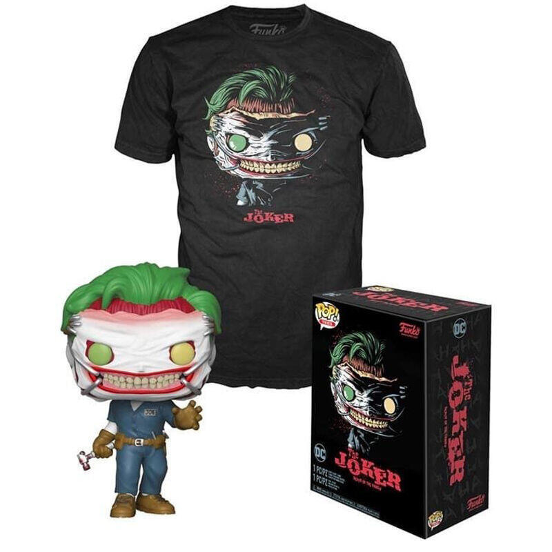 Set Figura Pop & Tee Dc Comics The Joker Exclusive