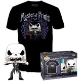 Set Figura Pop & Tee Disney Pesadilla Antes De Navidad Jack Skellington Exclusive Talla L