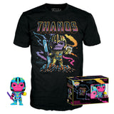 Set Figura Pop & Tee Marvel Infinity Saga Thanos Exclusive Talla Xl
