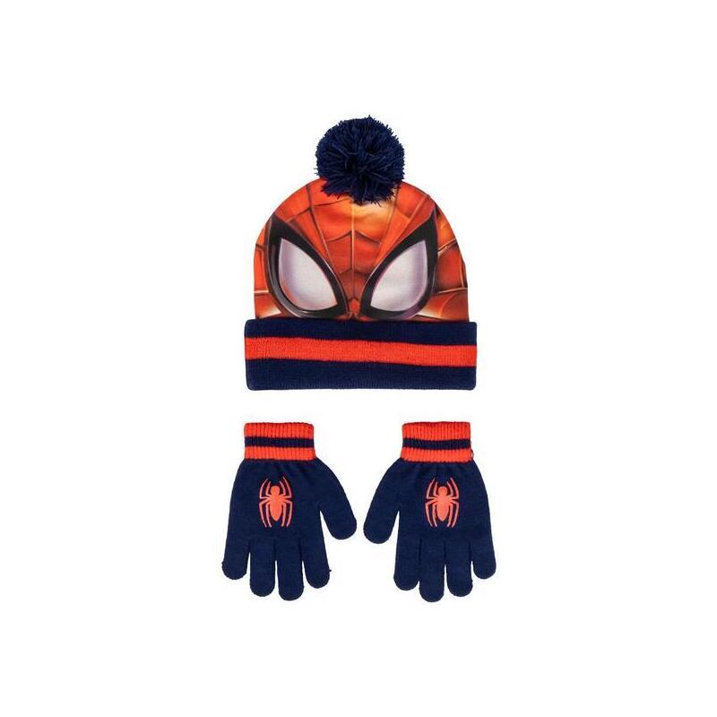 Set Gorro Y Guantes Spiderman Marvel