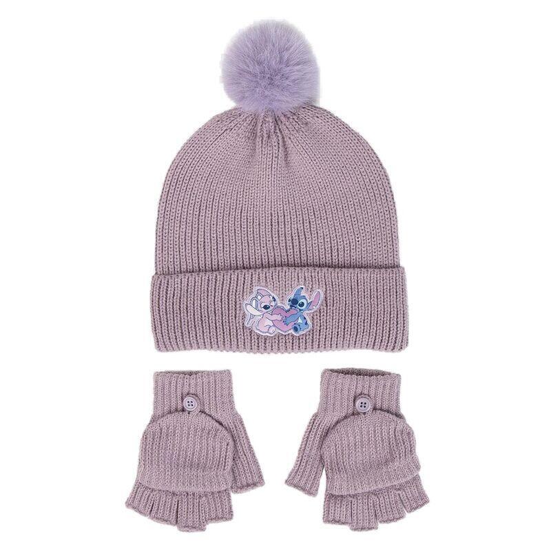 Set Gorro Y Guantes Stitch Disney