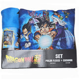 Set Manta Polar + Cojin Dragon Ball Super
