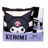 Set Manta Polar + Cojin Kuromi Hello Kitty