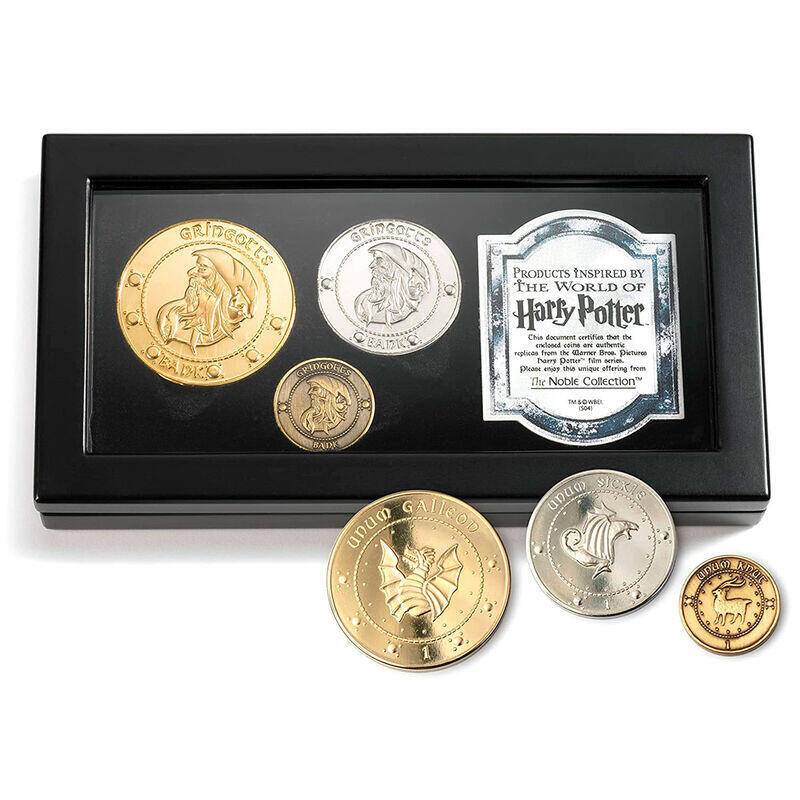 Set Monedas Gringotts Harry Potter