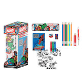 Set Papeleria Coloreable Marvel